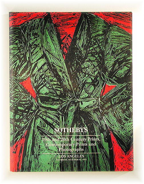 SOTHEBYS 19th & 20th Century Contemporay Art