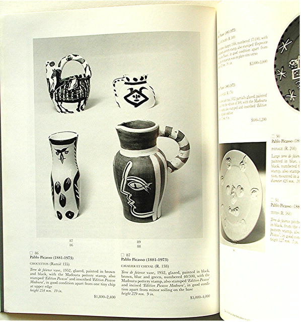 SOTHEBYS 19th & 20th Century Contemporay Art