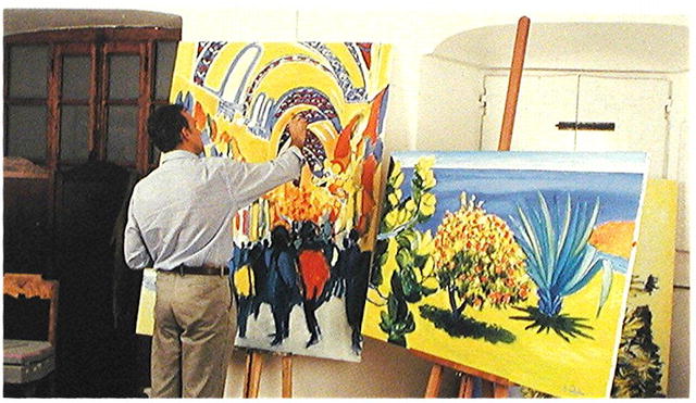 LUCA GHIELMI * Modern Italian Expressionist Paintings