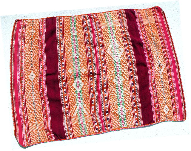 ANDEAN. PERU. Q'uero Tapestry