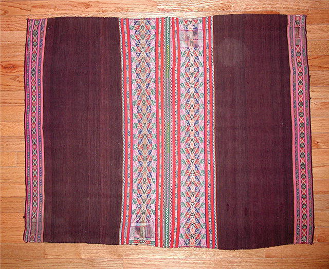 TRIBAL ARTS. EARLY QUECHUA TEXTILE.