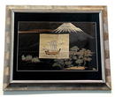 JAPANESE SILK PAINTING. 19th CENTURY