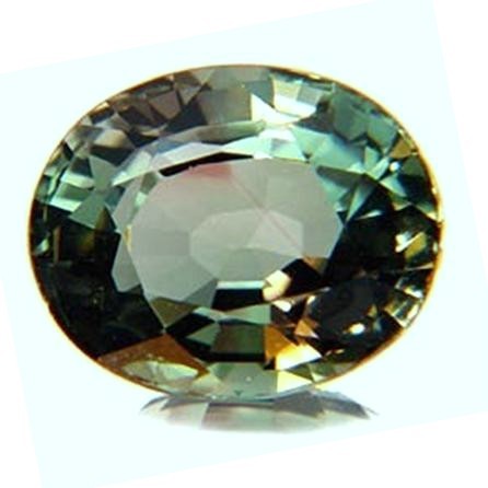 RARE GREEN 3 CARAT TOURMALINE 14k Yellow Gold