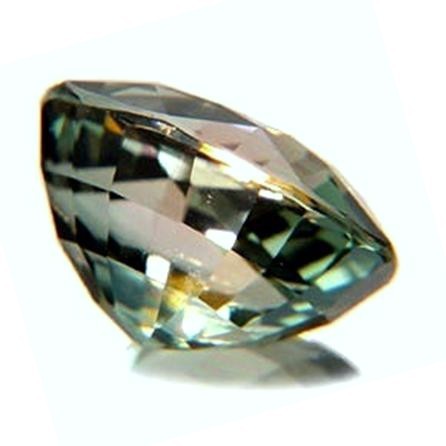 RARE GREEN 3 CARAT TOURMALINE 14k Yellow Gold
