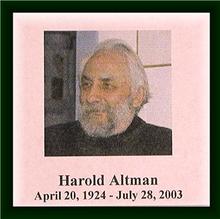 HAROLD ALTMAN. ESTATE COLLECTION