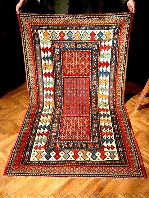 BORDJALO RUG. WEST CAUCASUS CIRCA 1880