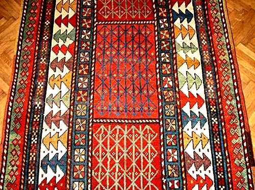 BORDJALO RUG. WEST CAUCASUS CIRCA 1880
