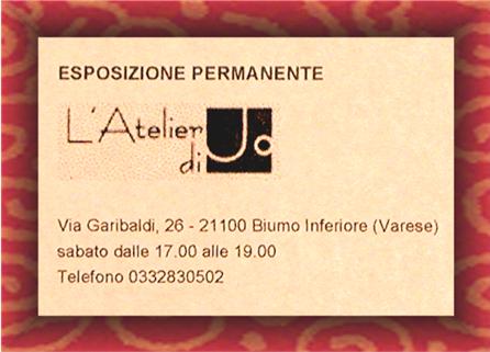 LUCA GHIELMI * L'Atelier di Jo. Varese, Italy GRAND OPENING