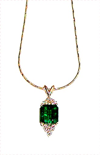 EMERALD 2.55 CARAT COLOMBIAN *. DIAMOND