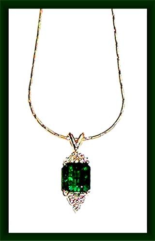 EMERALD 2.55 CARAT COLOMBIAN *. DIAMOND