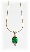 EMERALD 2.55 CARAT COLOMBIAN *. DIAMOND