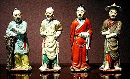 ANCIENT CHINESE PERIOD PORCELAINS * B.C. - 7th CENTURY