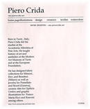 PIERO CRIDA. STUDIOS. WATERCOLOR. ITALY