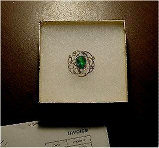 EMERALD 5. 00 CARAT. CERTIFIED * Estate