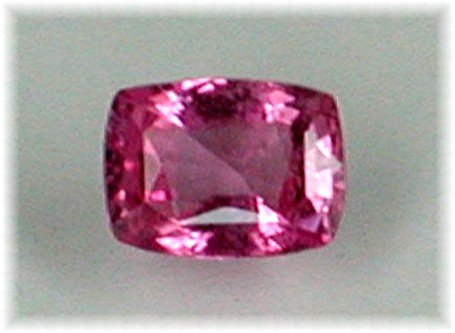 SAPPHIRE RING. VIVID HOT PINK * CERTIFIED GEM