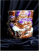 JAPAN Antique Hirado Porcelain Brush Vase
