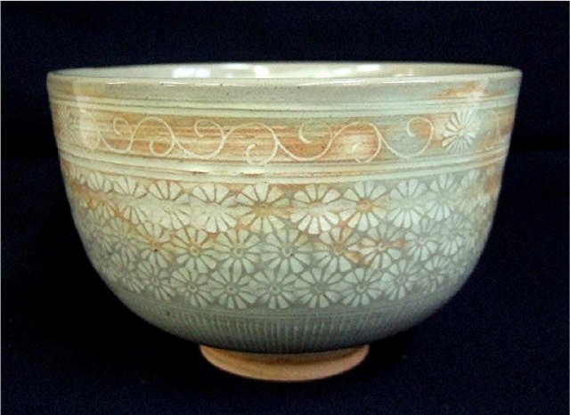 JAPAN * IMARI Kyo Ceremonial Tea Bowl