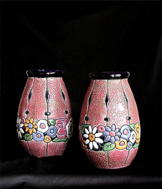 CZECH AMPHORA Matched Set Pairing * $ 270.