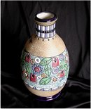 CZECH IMPERIAL Amphora. Diving Ducks