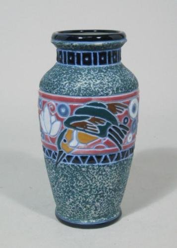 CZECH IMPERIAL Amphora. Diving Ducks
