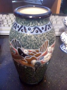 CZECH AMPHORA Humming Bird Series & 2nd Series Vase Available