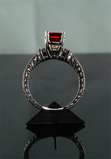 SAPPHIRE, The Exceedingly Rare ASCHER CUT