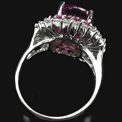 Hot Pink ! Blazing Colors, Fancy Sapphire Fashion Ring