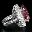 Morganite, Hottest Gemstone of The Year ! Stunning Deep Rosa Pink 12 Carat Beauty