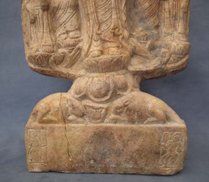 Ancient Chinese Buddha Sculpture Sui Dynasty