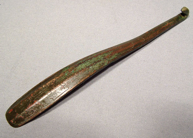 Antique Chinese Bronze Belt Hook Warring States