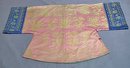 Antique Chinese Qing Dynasty Damask Silk Robe