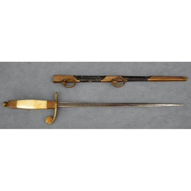 Antique Imperial Russian Naval Dirk, 19th century