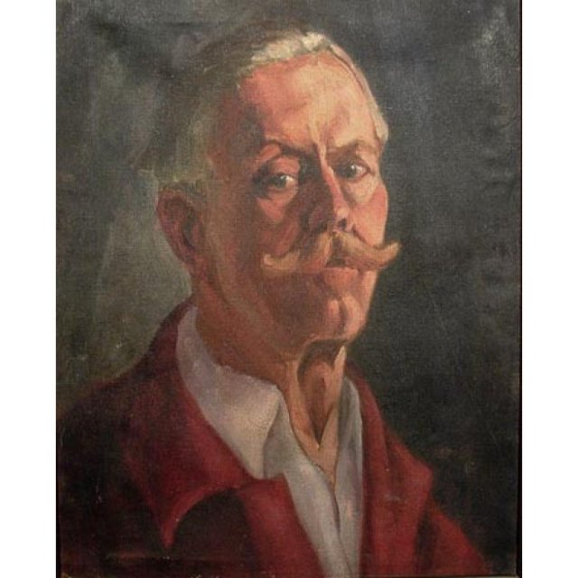 Portrait by Canadian Ukraine Painter Silvia G. Schurick