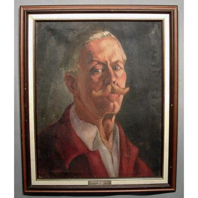 Portrait by Canadian Ukraine Painter Silvia G. Schurick