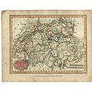 Antique Map Switzerland 1807