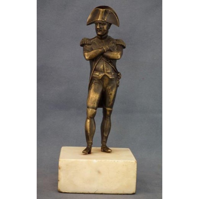Antique Napoleon Bonaparte Bronze Figure Sculpture 19th century