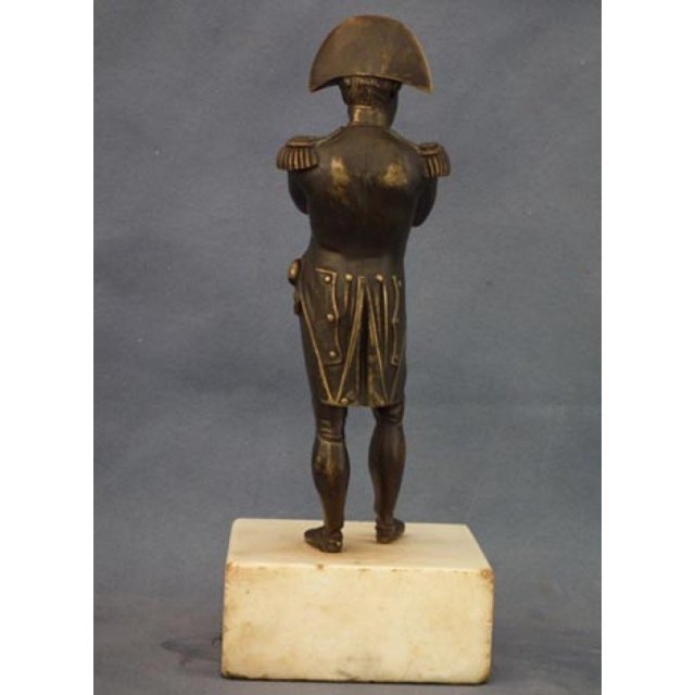 Antique Napoleon Bonaparte Bronze Figure Sculpture 19th century