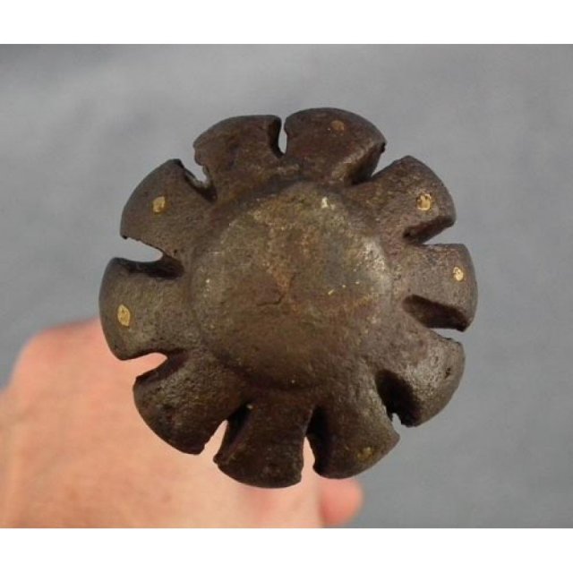 Antique 17th century Hungarian-Polish mace Buzogányok Buzdygan
