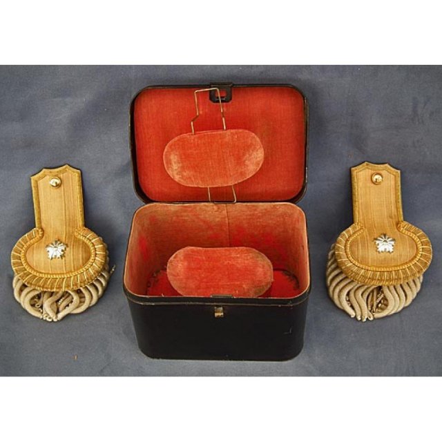 Antique Japanese Officer Uniform Epaulets