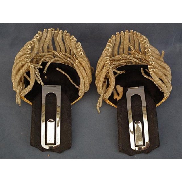 Antique Japanese Officer Uniform Epaulets