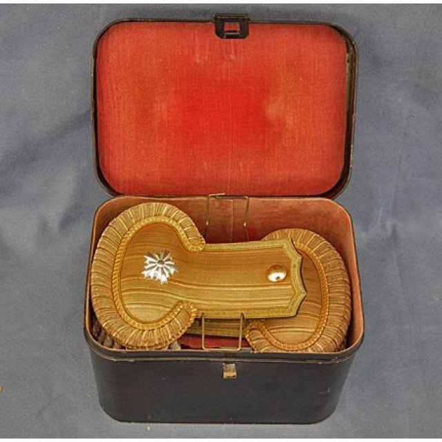 Antique Japanese Officer Uniform Epaulets