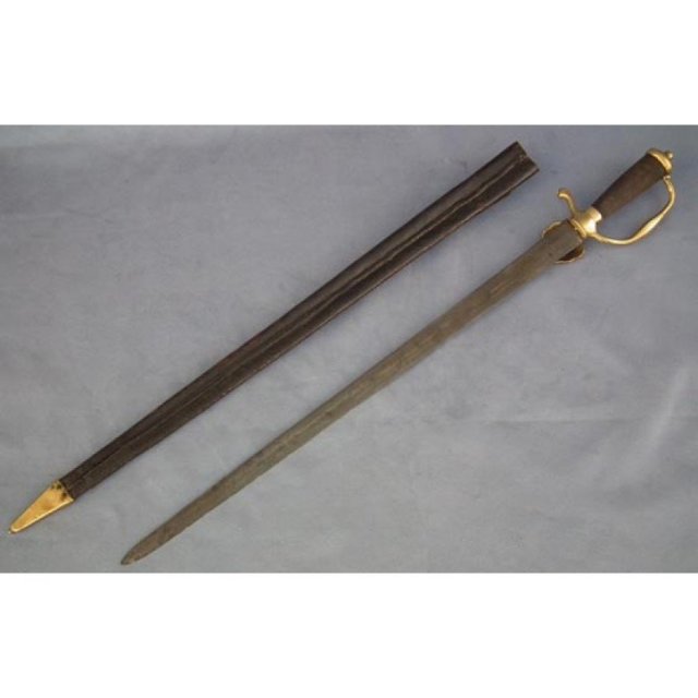 SOLD Antique Polish Saxon Hunting Sword Augustus II the Strong
