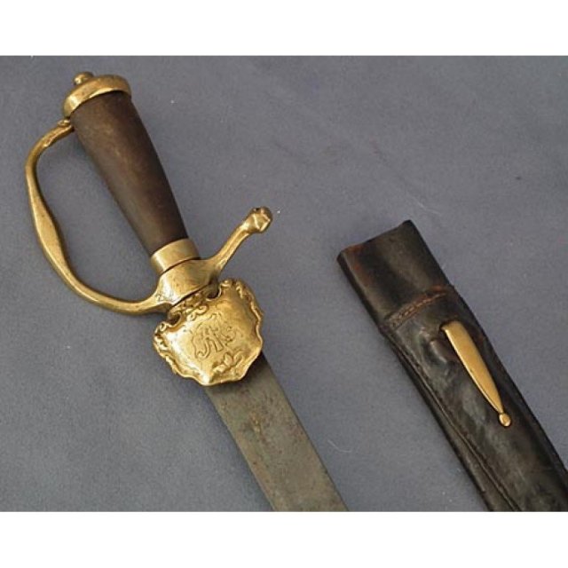 SOLD Antique Polish Saxon Hunting Sword Augustus II the Strong
