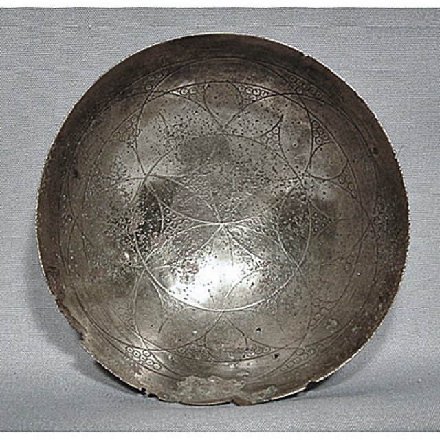 SOLD Ancient Silver libation bowl Phiale Achaemenid period (c.550330 B.C.)