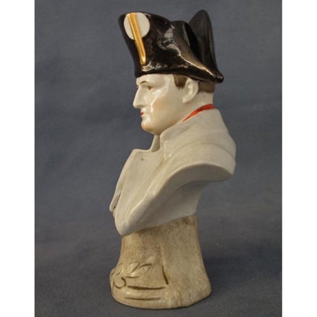Porcelain Bust of Napoleon Bonaparte UNTER WEISS BACH