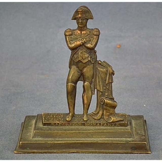 Antique Miniature Bronze sculpture of Napoleon Bonaparte