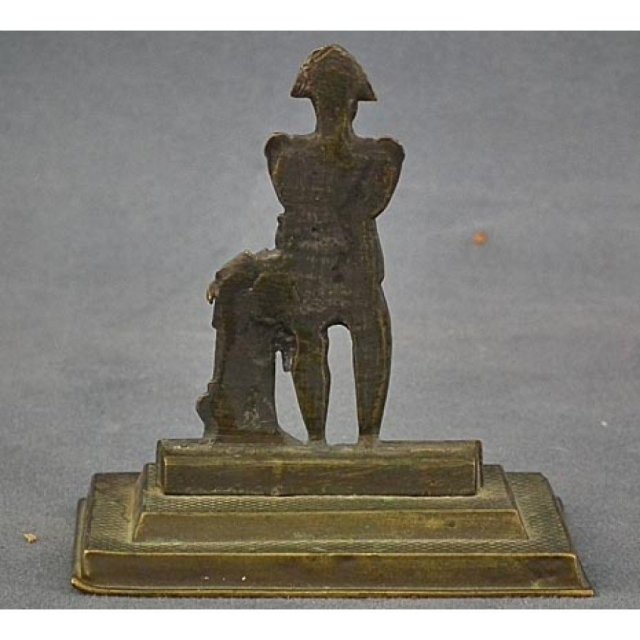 Antique Miniature Bronze sculpture of Napoleon Bonaparte