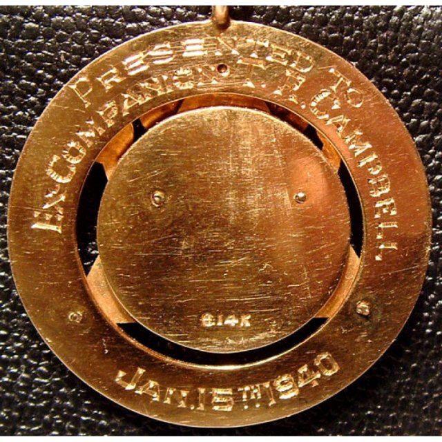 SOLD Solid gold Royal Albert Chapter Masonic freemasonry Jewels Regalia Medal