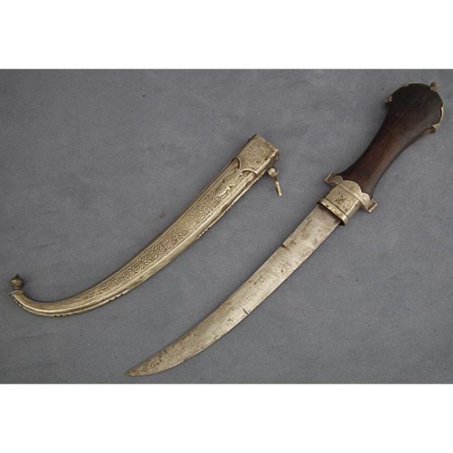 Antique Moroccan Islamic Dagger Jambiya 19t century
