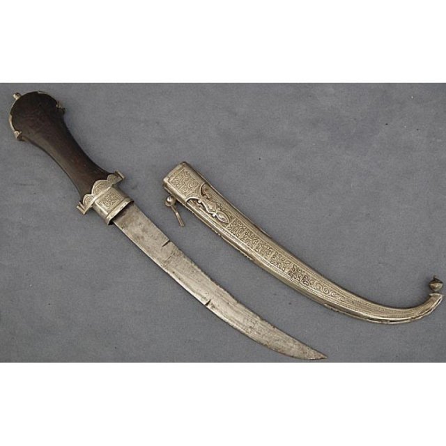 Antique Moroccan Islamic Dagger Jambiya 19t century
